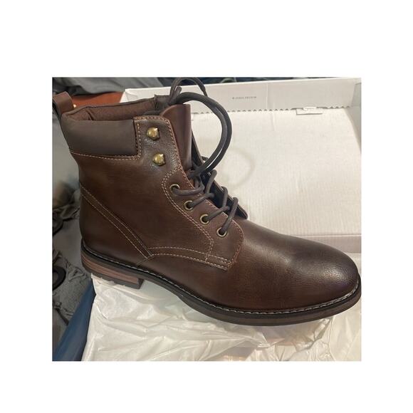 Club Room Leather Ankle Boots Tan main image 7